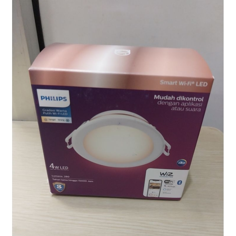 Lampu Philips Dowlight Smart LED WIFI 4W Tunable White -4Watt