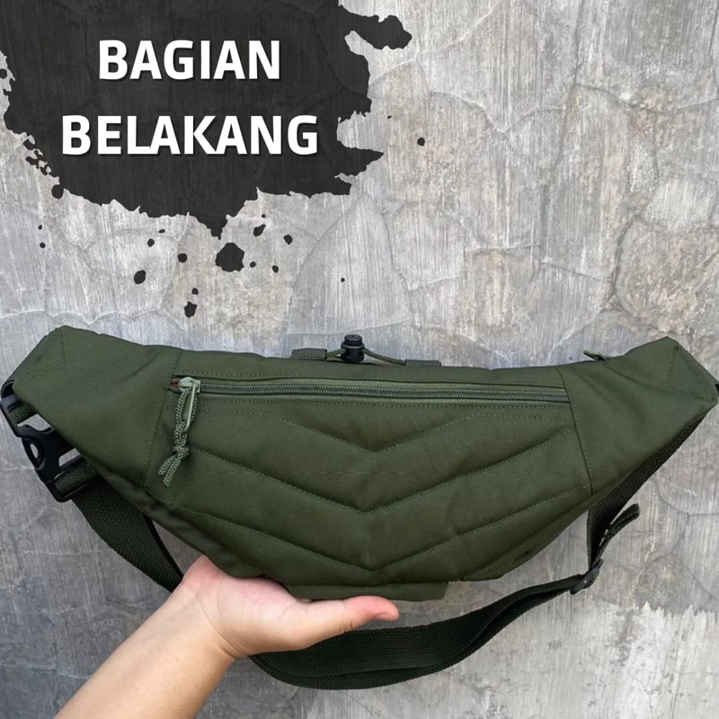 Waistbag | Waistbag Pria | Waistbag Army | Tas Selempang Army  | Waistbag Tactical