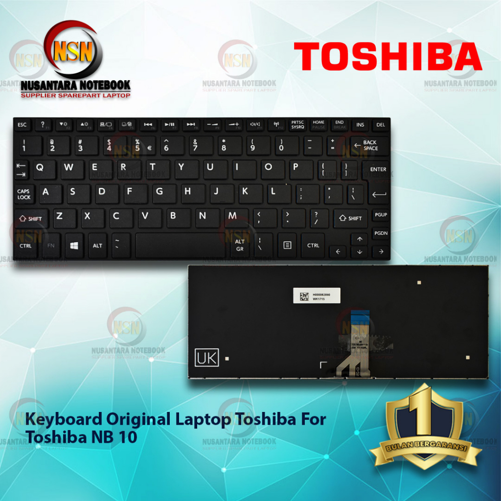 Keyboard Original Laptop For Laptop Toshiba NB 10