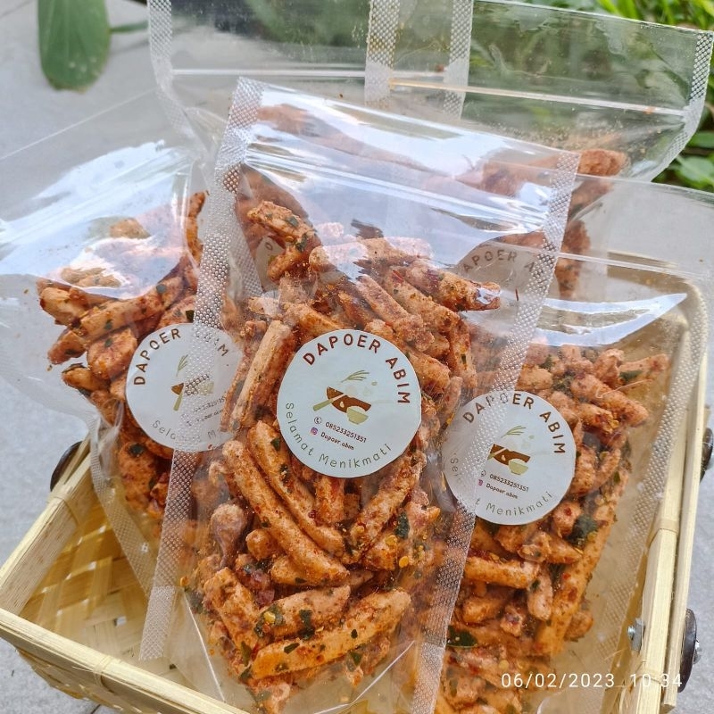 

Basreng Pedas Daun Jeruk