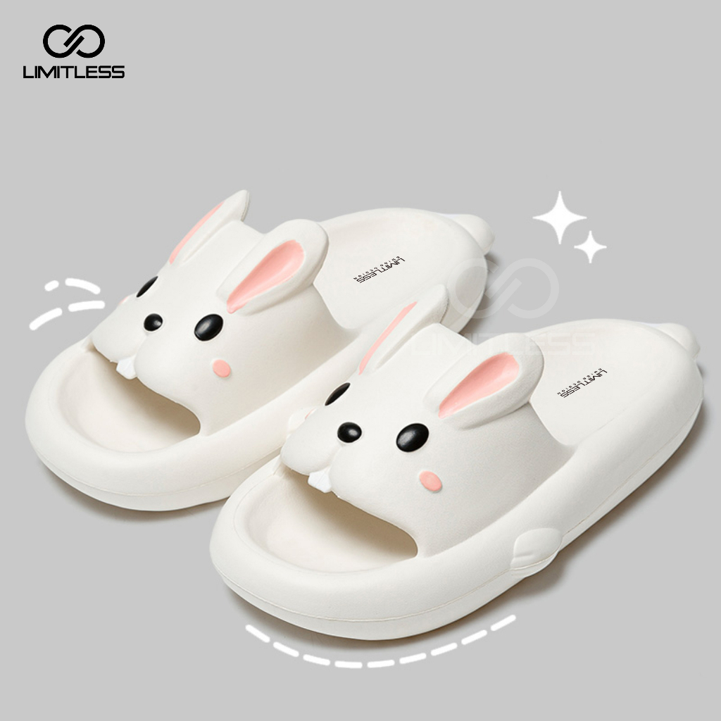 Sendal Kelinci Selop Anak Perempuan BUNNY Terbaru 2023 Nyaman Lucu Santai Sandal Kelinci Anak Slip On Rumah Sandal Rabbit Kelinci Lucu