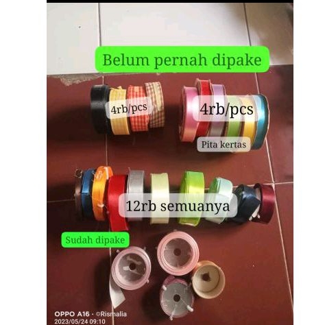

pita baru & bekas