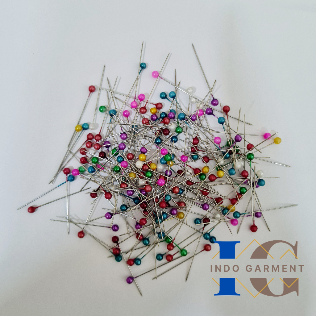 [1kg] Jarum Pentul Kiloan Anti Peyot Isi 1kg - Jarum Pentul Kotak High Quality