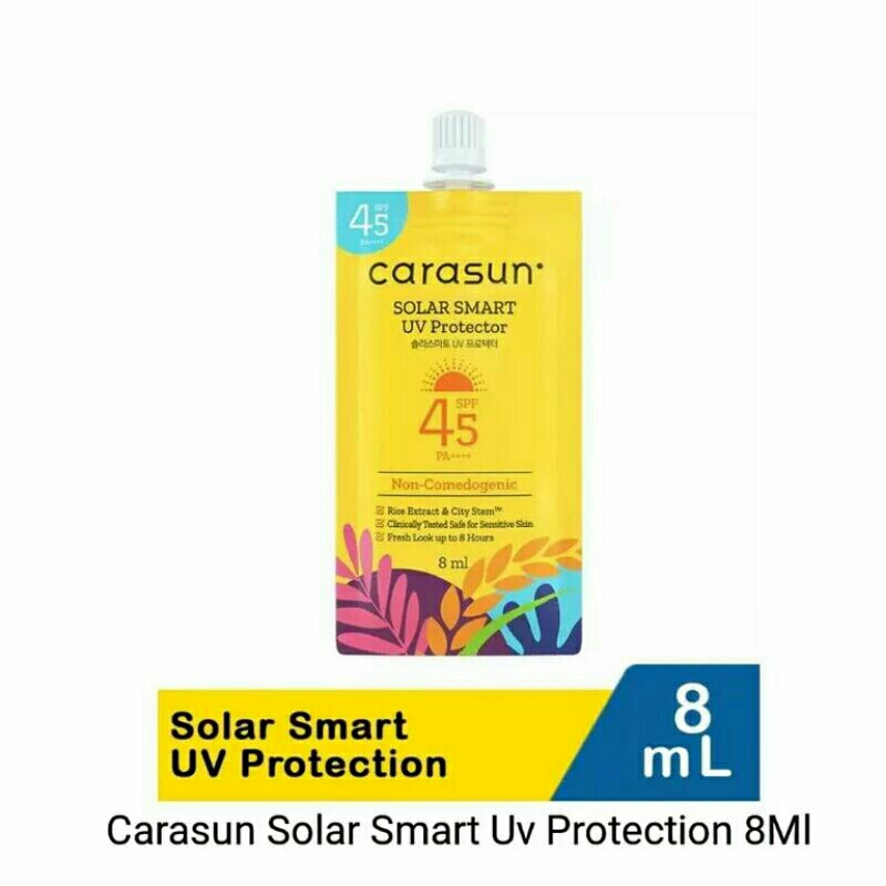 CARASUN Smart UV Protector SPF 45 PA+++ Saset 8ml