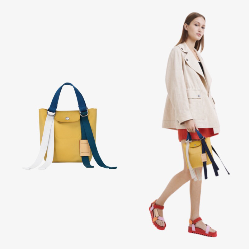 [ORIGINAL 100%] L Champ Le Pliage Re-Play XS - Corn