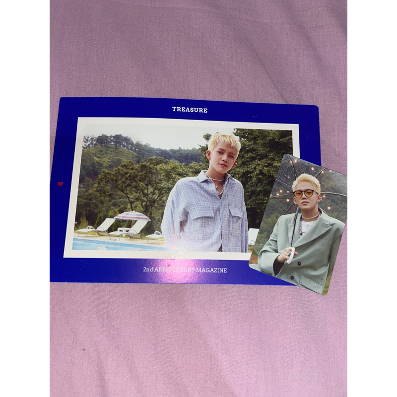 Treasure Hyunsuk Magazine 2nd Photocard