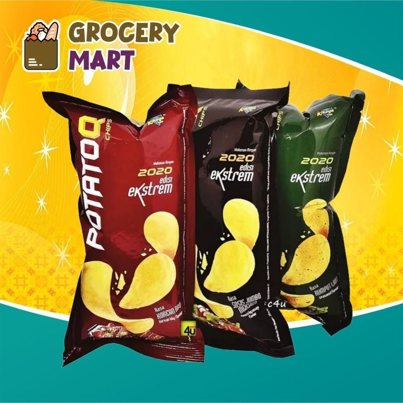 

PotatoQ Chips Keripik Kentang 22gr