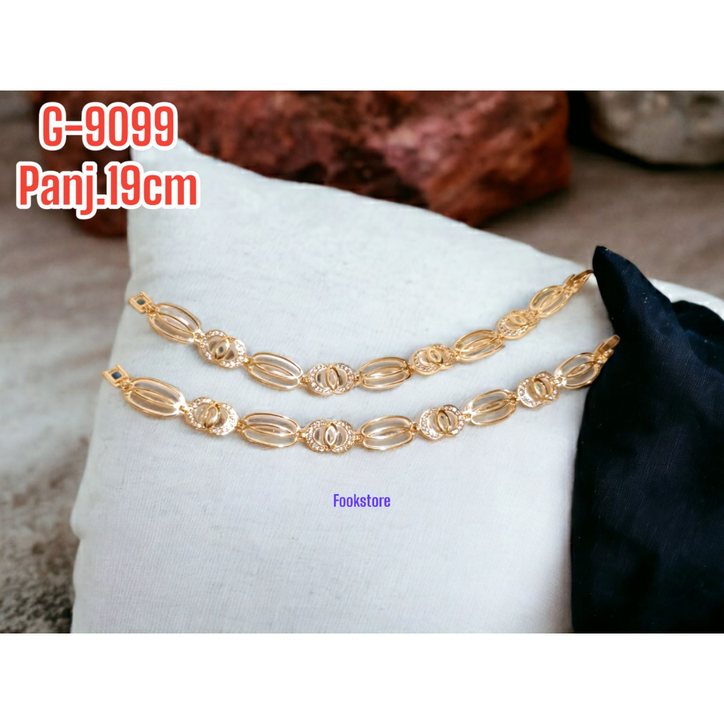 GELANG RANTAI DEWASA MOTIF FASION WANITA/G-9099