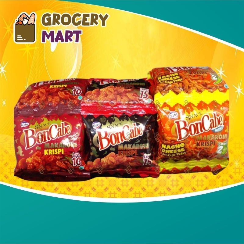

BonCabe Makaroni Krispi 27gr -1 BUNGKUS