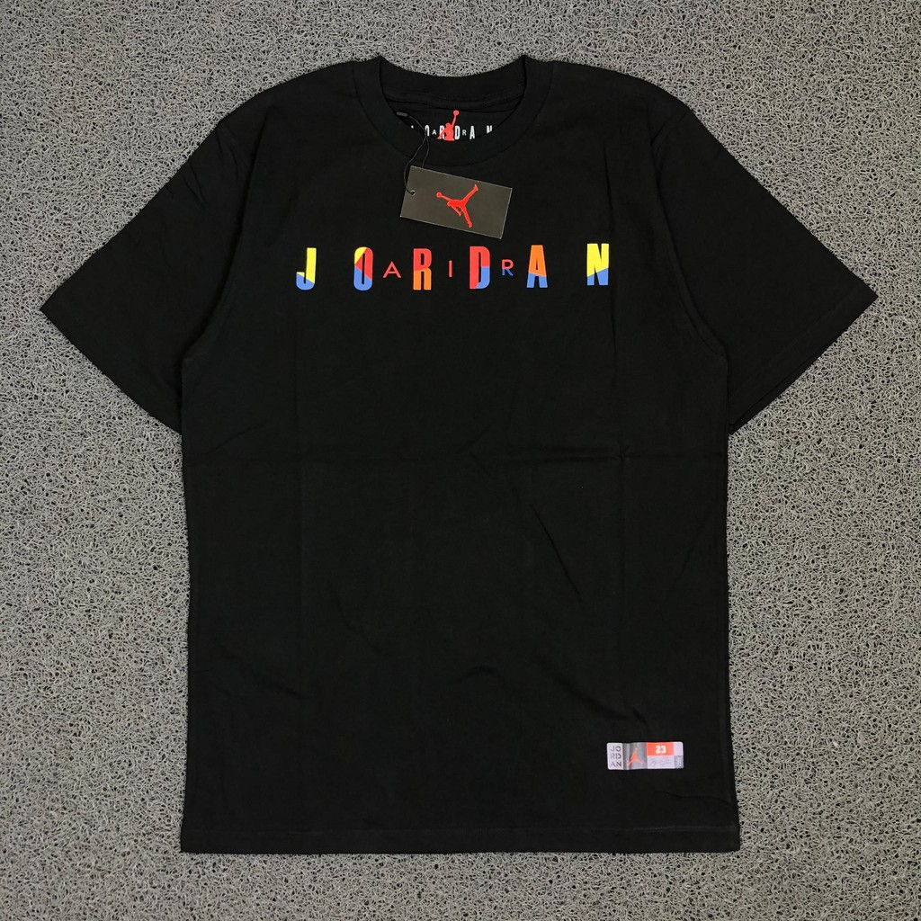 KAOS PRIA AIR JORDAN RAINBOW JUMPMAN CATTON COMBAD 30 M L XL XXL