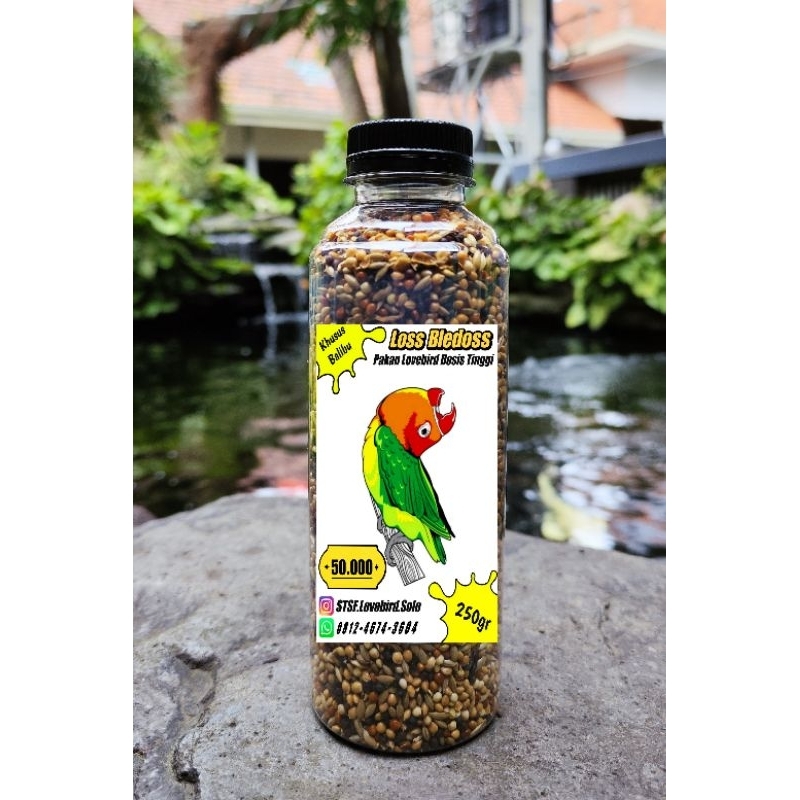 Pakan Lovebird Loss Bledoss (Khusus Balibu)