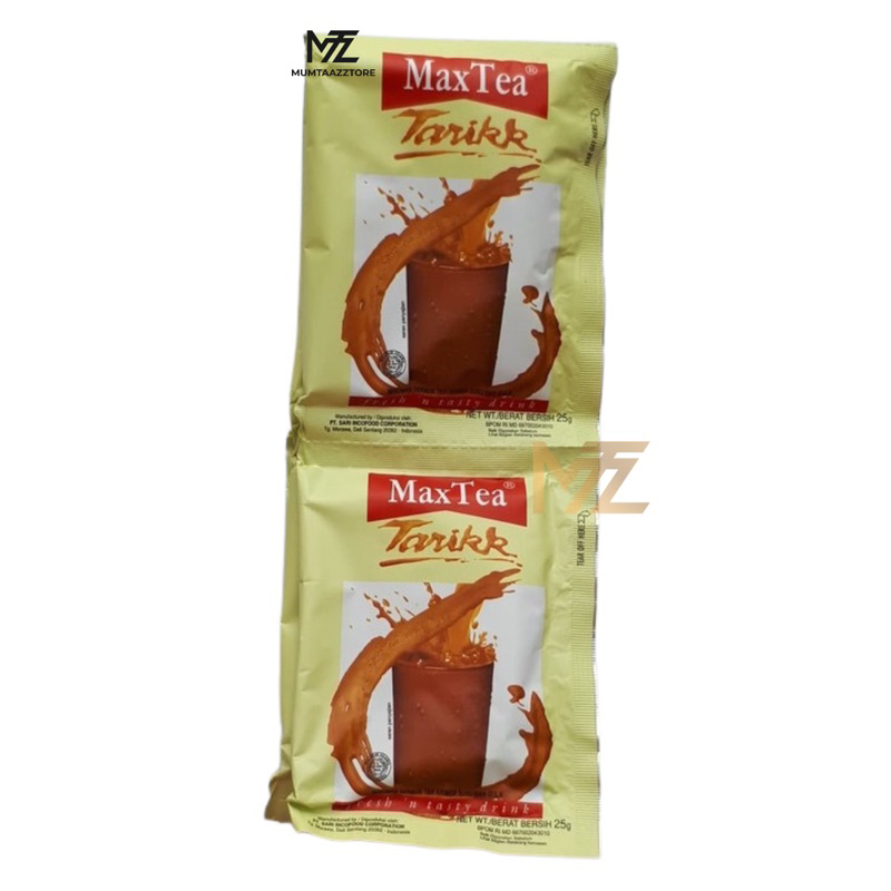 

☘️MUMTAAZZTORE☘️ INCOFOOD KPKP MAXTEA TARIKK TEH TARIK ISI 10 SACHET