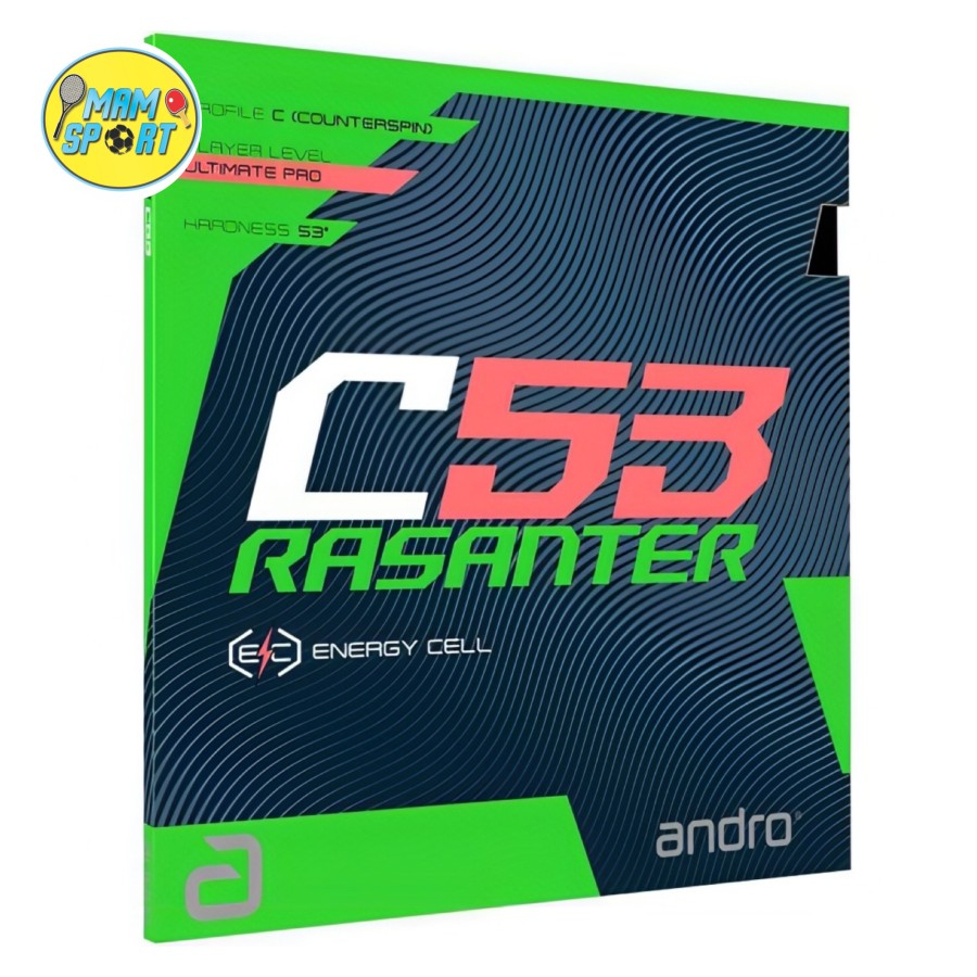 Karet Bet Pingpong Tenis Meja ANDRO RASANTER C53 Original