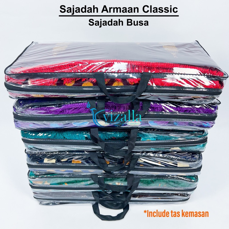 Sajadah Busa Armaan Classic/ 105*65 Sajadah Empuk/ Grosir Sajadah