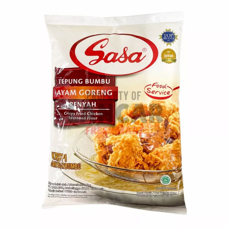 

Tepung bumbu ayam goreng sasa 900gr