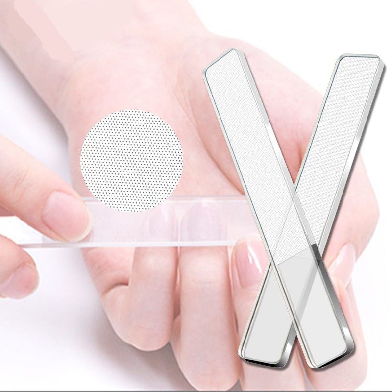 KIKIR PENGKILAP KUKU KACA ALAT PENGKILAP KUKU  ASAHAN KUKU / NANO NAIL FILE BUFFER MANICURE PEDICURE