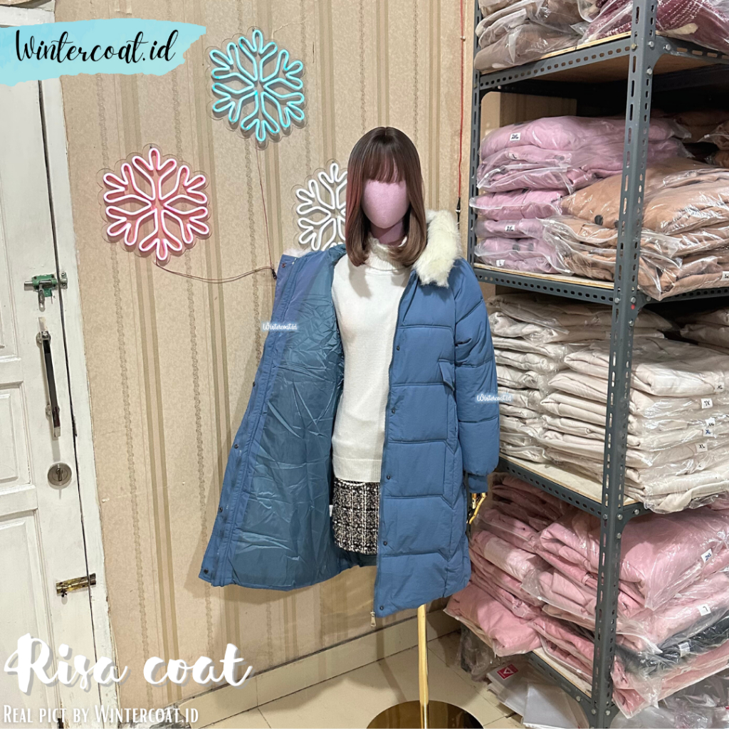 Coat winter wanita import hangat jacket cewek musim dingin waterproof snow salju