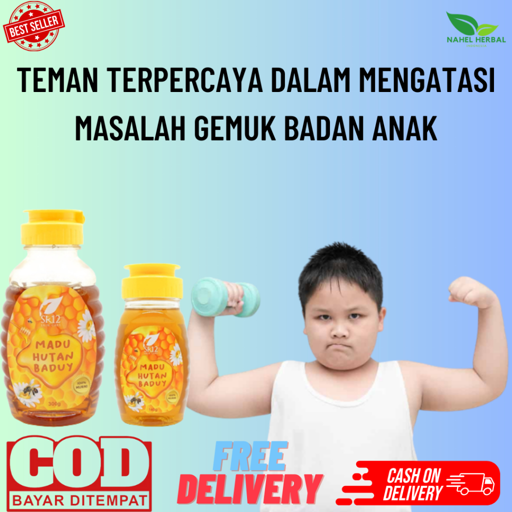 Madu Baduy Madu Penambah Nafsu Makan Anak Madu Anak 100% Original Bpom - Suplemen Penambah Berat Ana