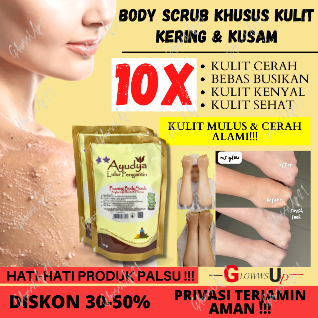 Ayudya Foaming Body Scrub Refill 300gr