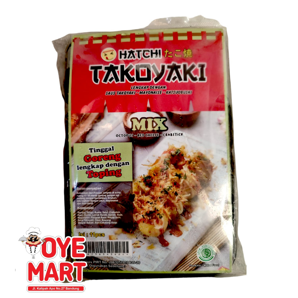 HATCHI TAKOYAKI MIX ISI 11PCS