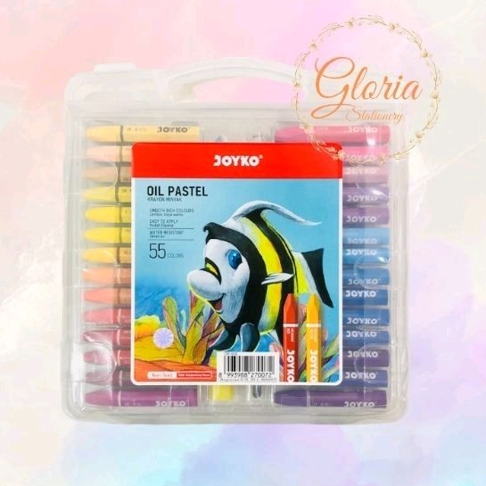 

JOYKO OIL PASTEL 55 COLOR/ crayon 55 warna JOYKO/ Krayon 55 warna joyko