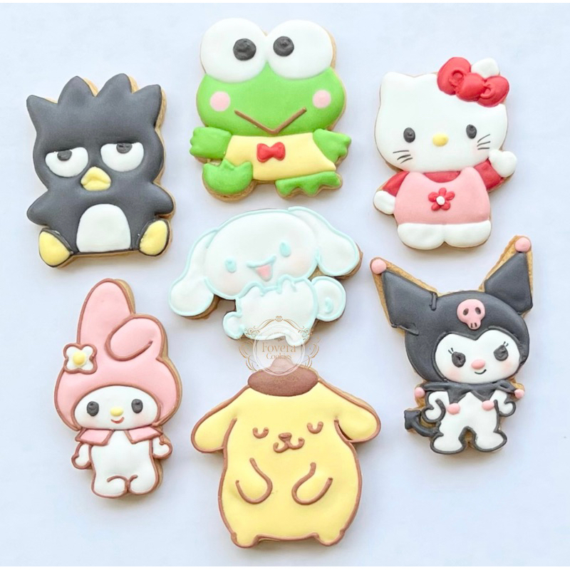 

(SET 7pcs) Sanrio Cookies