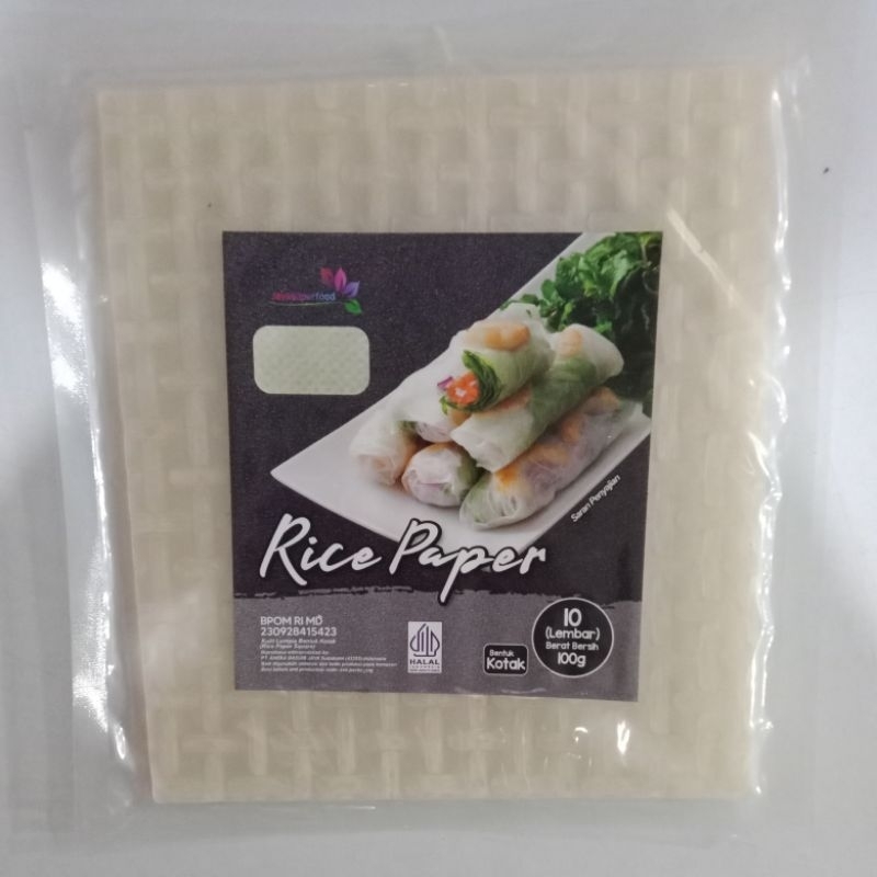 

Rice paper java super food 10 lembar (kotak)