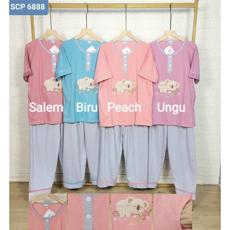 baju tidur /Baby doll AMRO CP standart all size Label putih 5865,  5924 Full Kancing, 6888