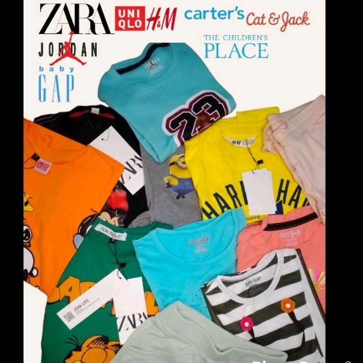 PAKET USAHA BAJU ANAK BRANDED MIX