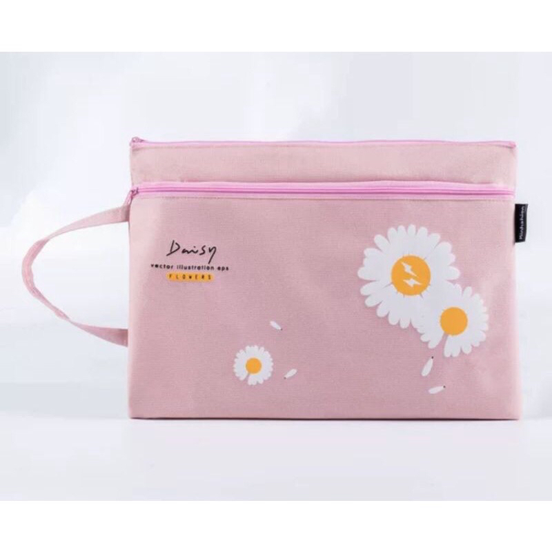 

Tas Dokumen Karakter Daisy Pouch File A4 Pouch Kantong Map Buku Alat Tulis