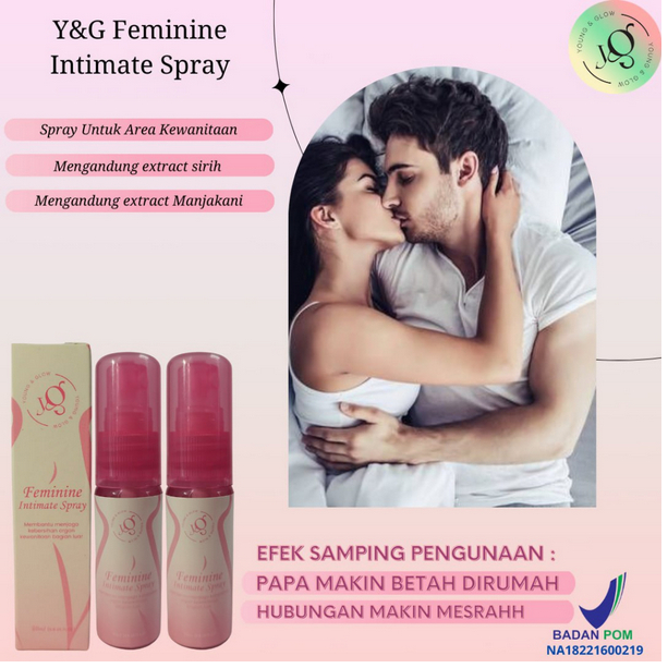 (BOSS) YOUNG &amp; GLOW Feminine Intimate Spray Serum Original BPOM