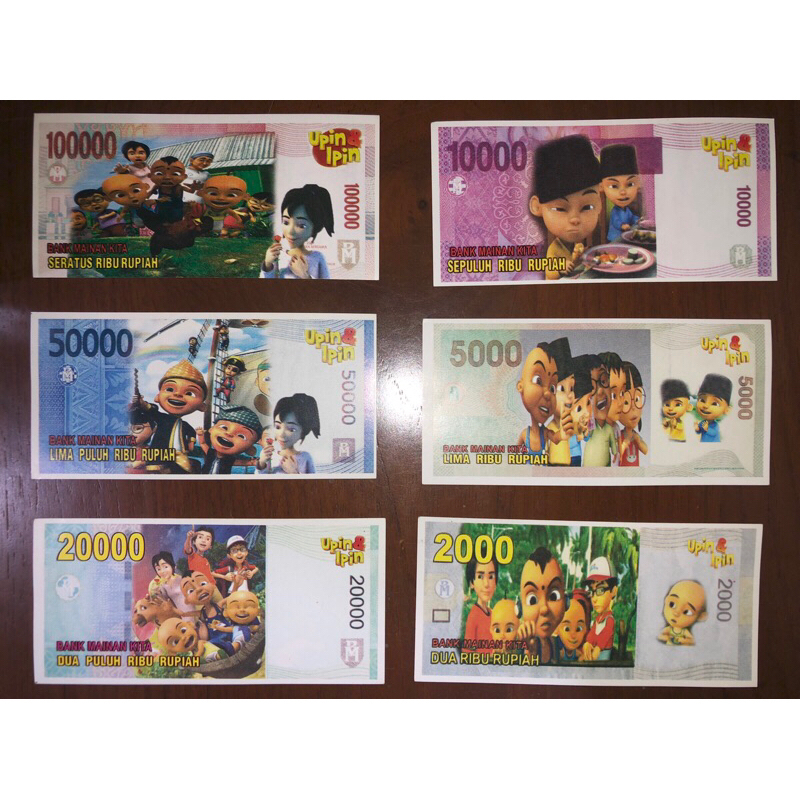 [NEW] Uang Mainan Upin & Ipin TE 2005 (S)