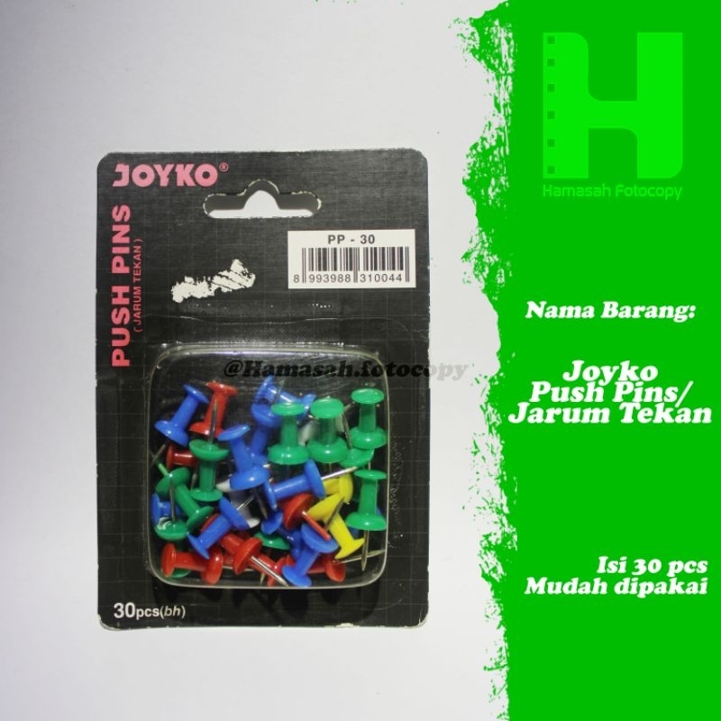 

Push Pin / Jarum Tekan / Paku Mading