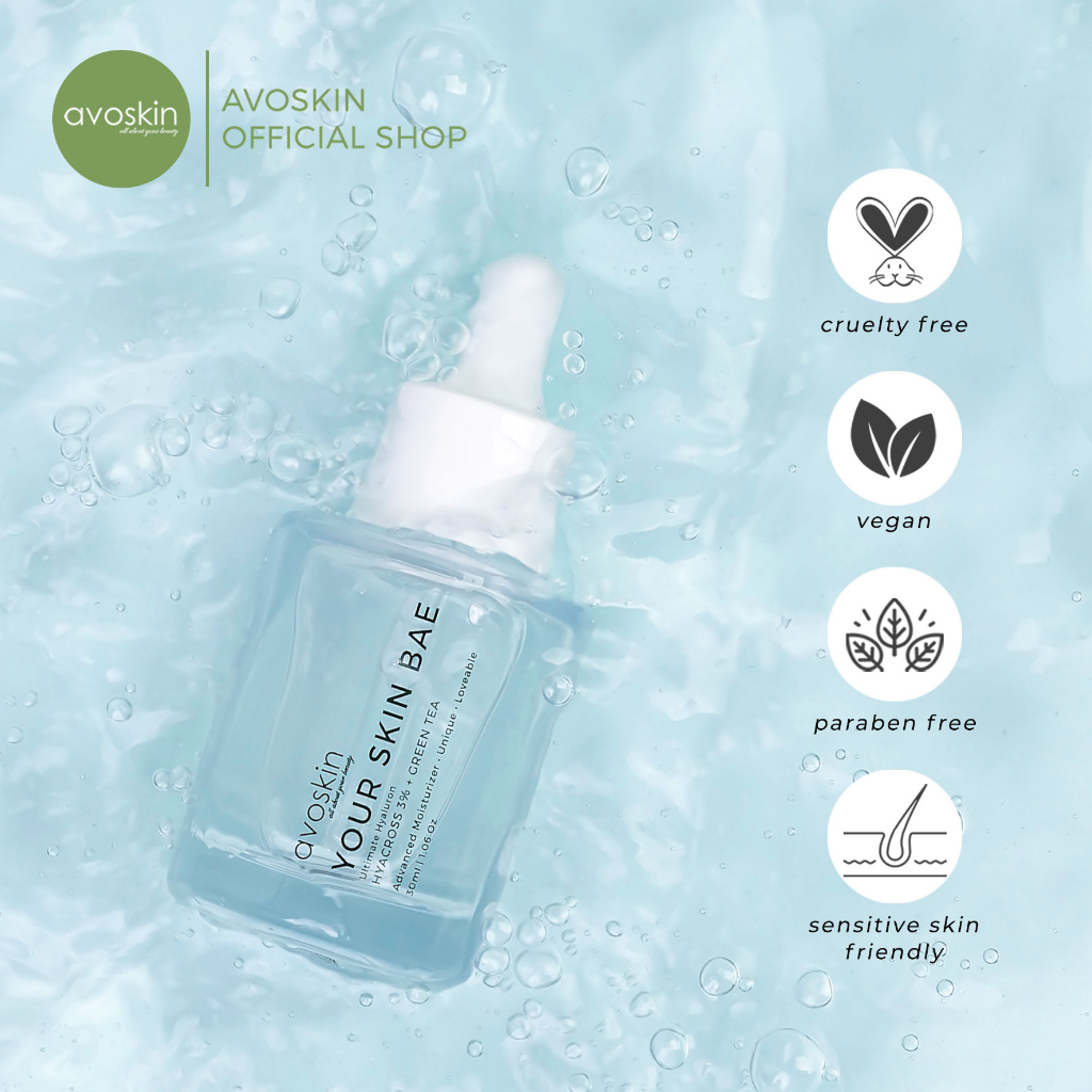 [CLEARANCE SALE] Avoskin Your Skin Bae Ultimate Hyaluron HYACROSS 3% + Green Tea (30ml) ED 04/25