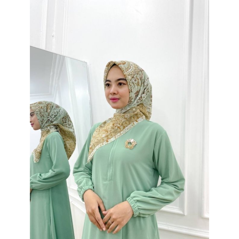 PB Prilly Busana - SURIA GAMIS MALAYSIA - DRESS 2 LAYAR - GAMIS POLOS - GAMIS BUSUI - MUSLIM