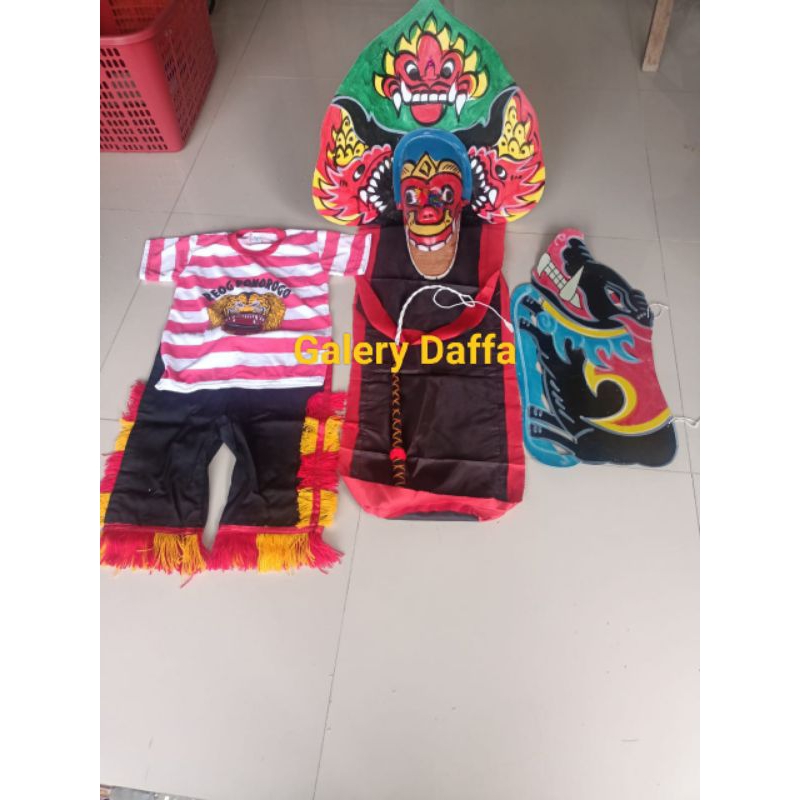 barongan. barongan anak. celeng. celeng anak. baju . baju reog. baju jaranan anak. barongan telon. caplokan