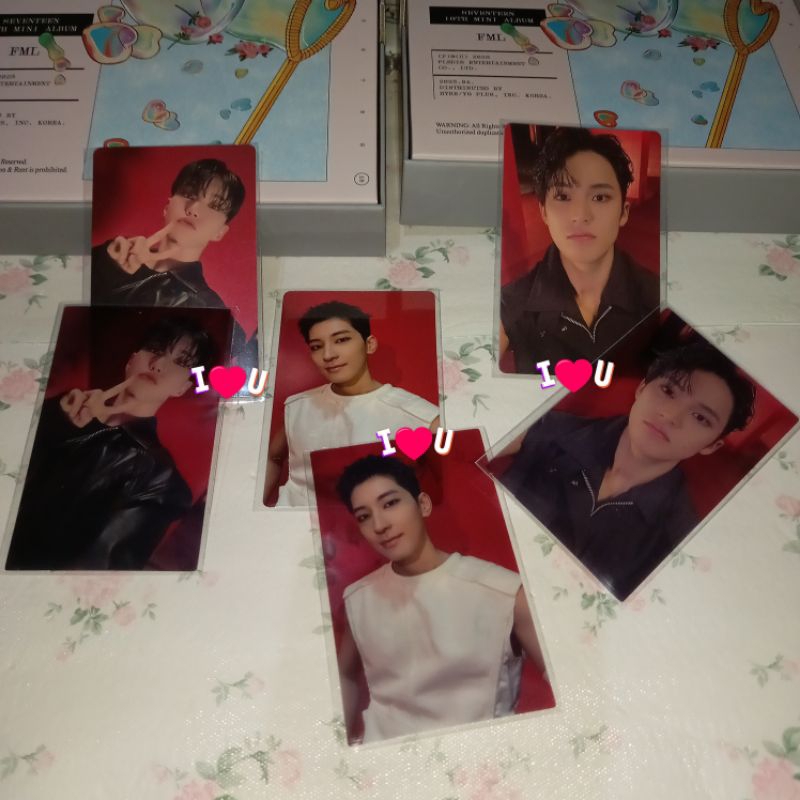 Photocard PC POB Benefit Weverse WV Carat Carver Hoshi Wonwoo Mingyu