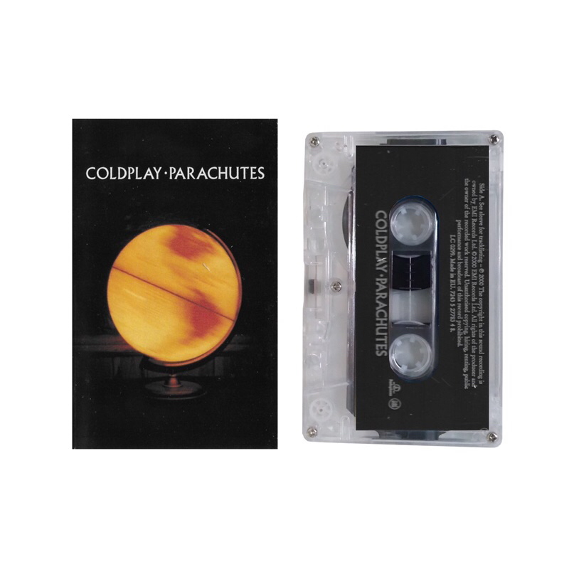 Kaset Pita Coldplay Parachutes Album