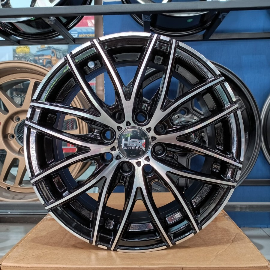 Velg Mobil Brio, Jazz, Sigra, Rocky, Mobilio, Baleno NAPLES HSR R16 - Pelek Ring 16 - bisa kredit da