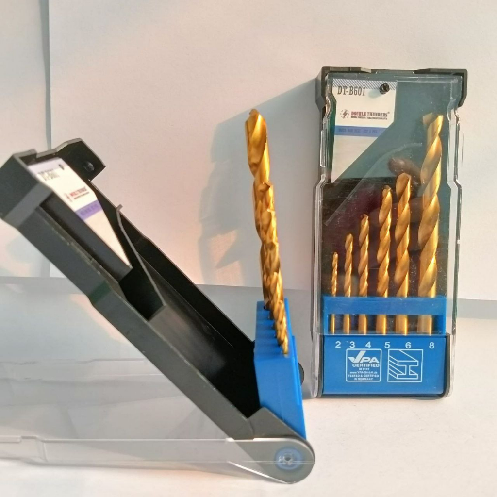 Mata Bor Besi SET 6 Pcs B601 2-3-4-5-6-8 mm