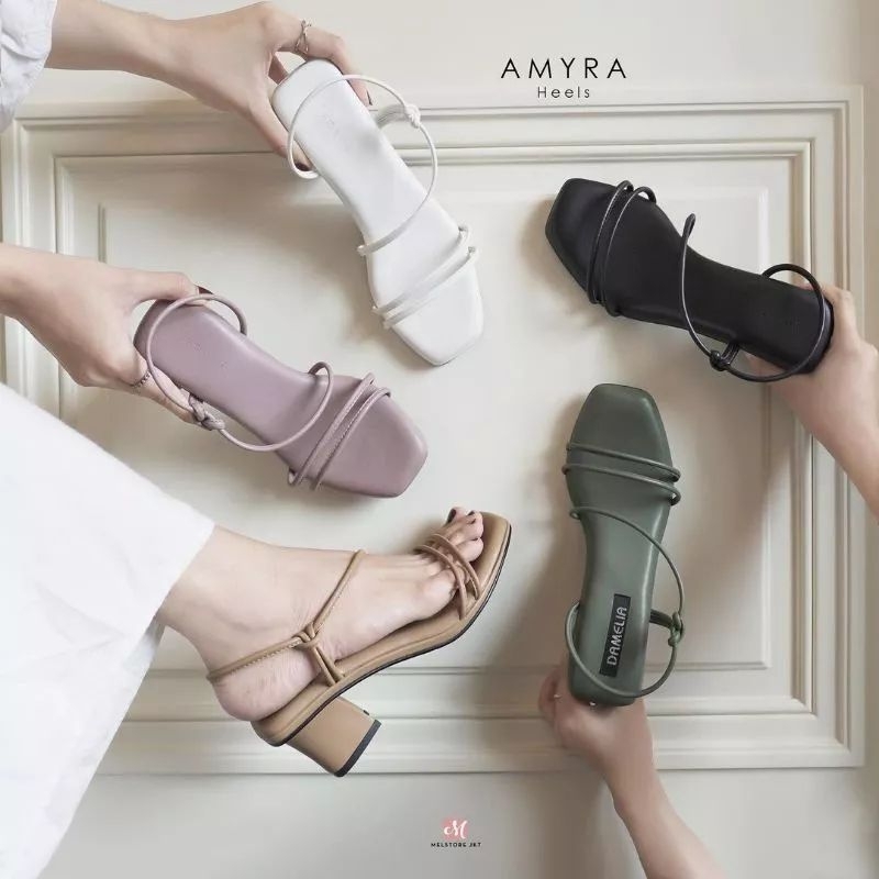 SANDAL WANITA AMYRA HEELS Damelia melstore jkt