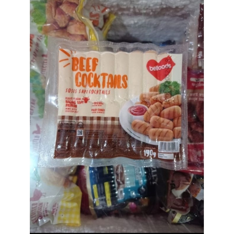 

Belfoods Beef Cocktail Sosis Sapi 190 gr