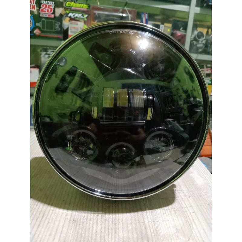 Reflektor Lampu Depan Ninja SS Original Lampu Daymaker Mulus