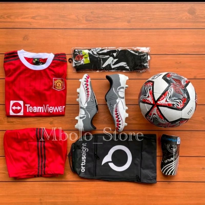 promo paket lengkap sepatu bola ortuseight hiu