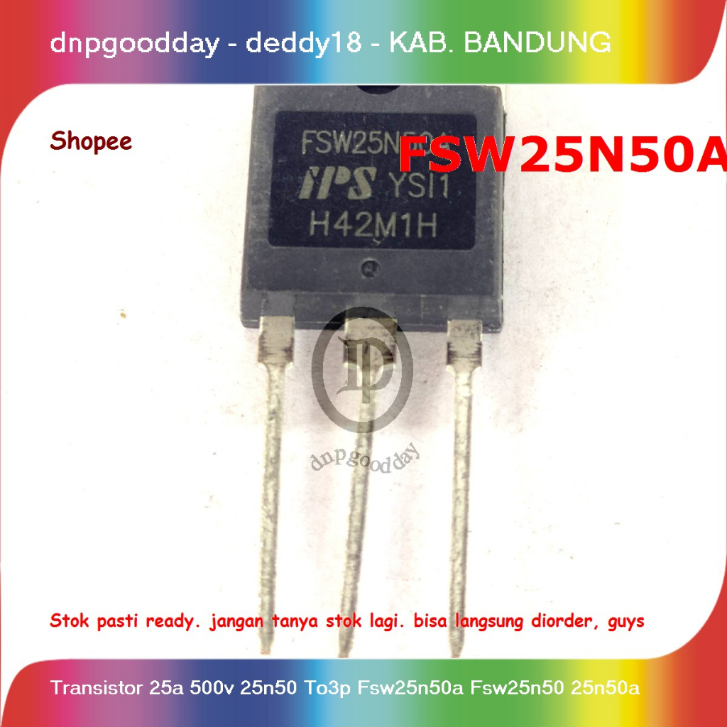 Transistor  25a 500v 25n50 To3p Fsw25n50a Fsw25n50 25n50a