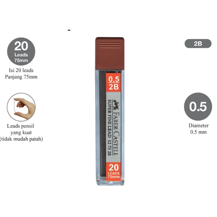

Refill pensil mekanik faber castell