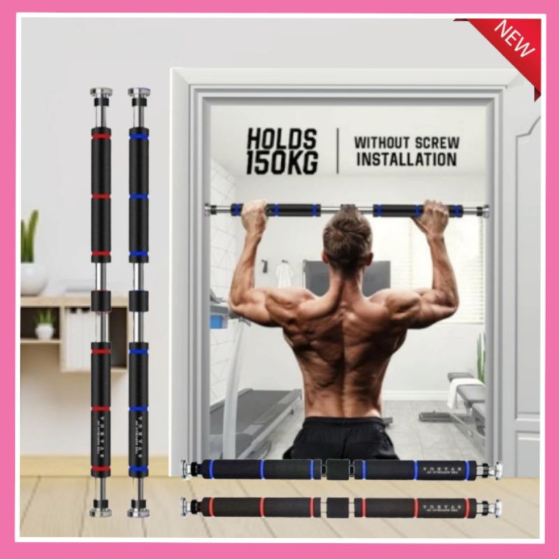 Alat Pull Up Bar Svarga Tiang Pull Up Color Blue