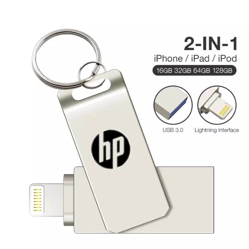 Flashdisk OTG 2in1 USB 3.0 for iPhone <Original 100%>