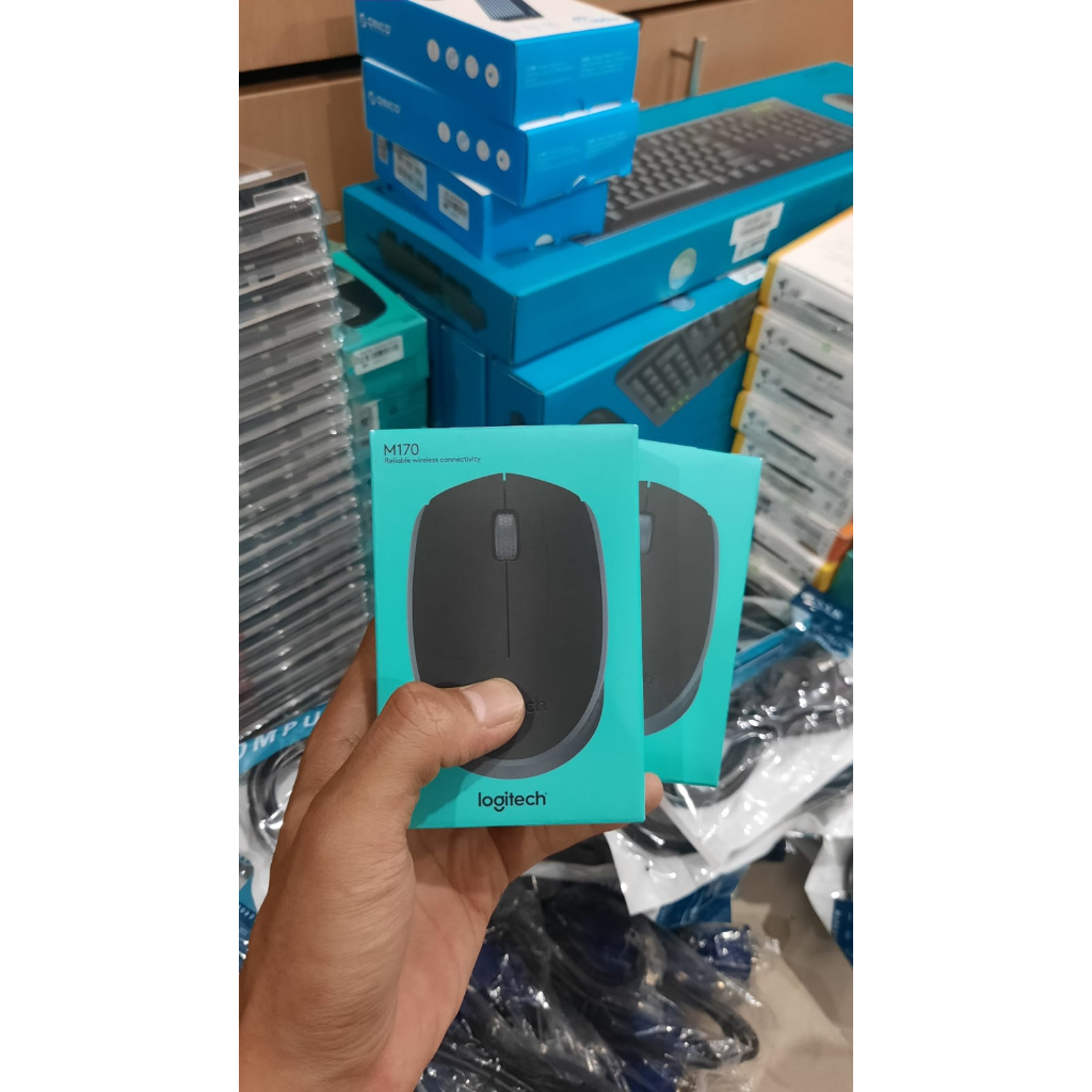 Mouse Logitech Wireless M170 Mouse Wireless Logitech M170 Original
