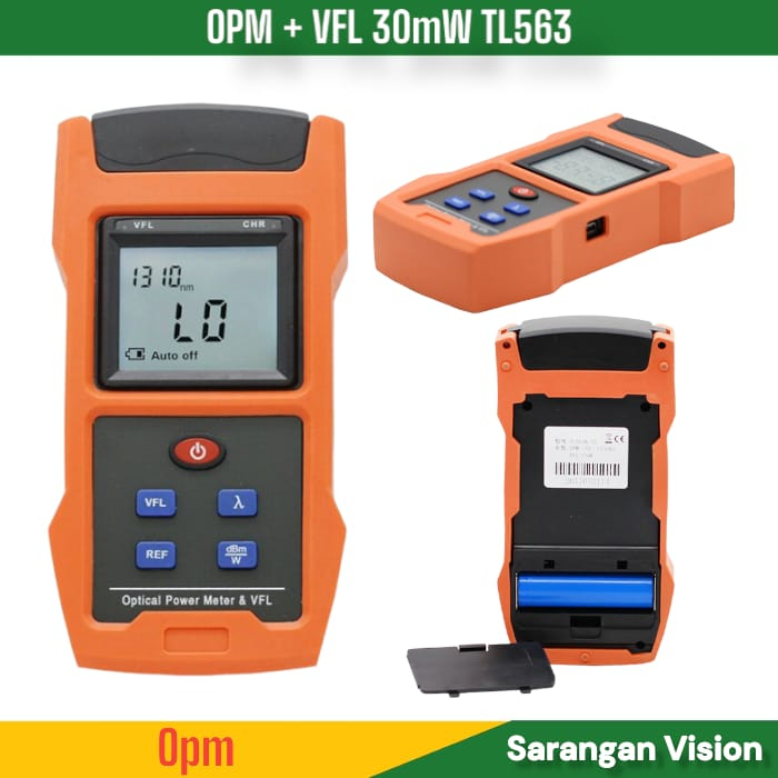 OPM VFL Optical Power Meter